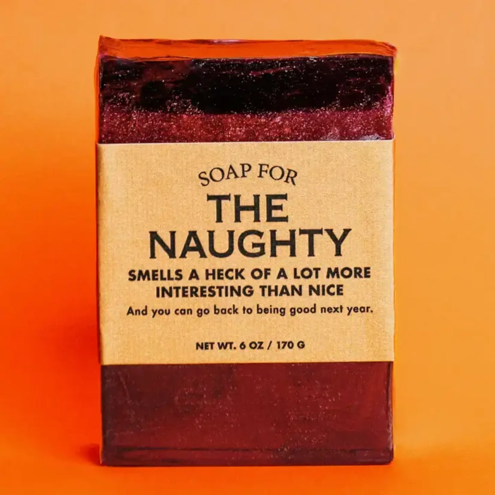 Whiskey River Soap WR Holiday Soap