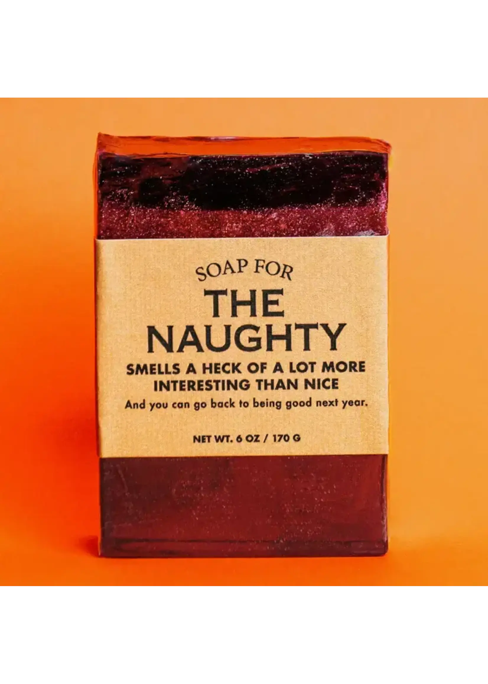 Whiskey River Soap WR Holiday Soap