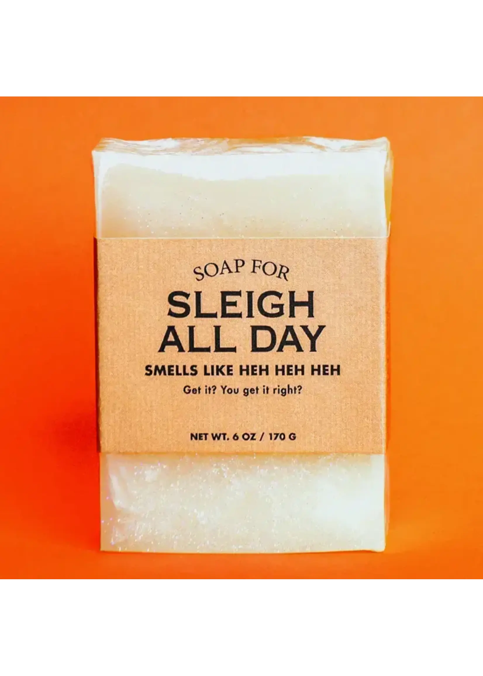Whiskey River Soap WR Holiday Soap