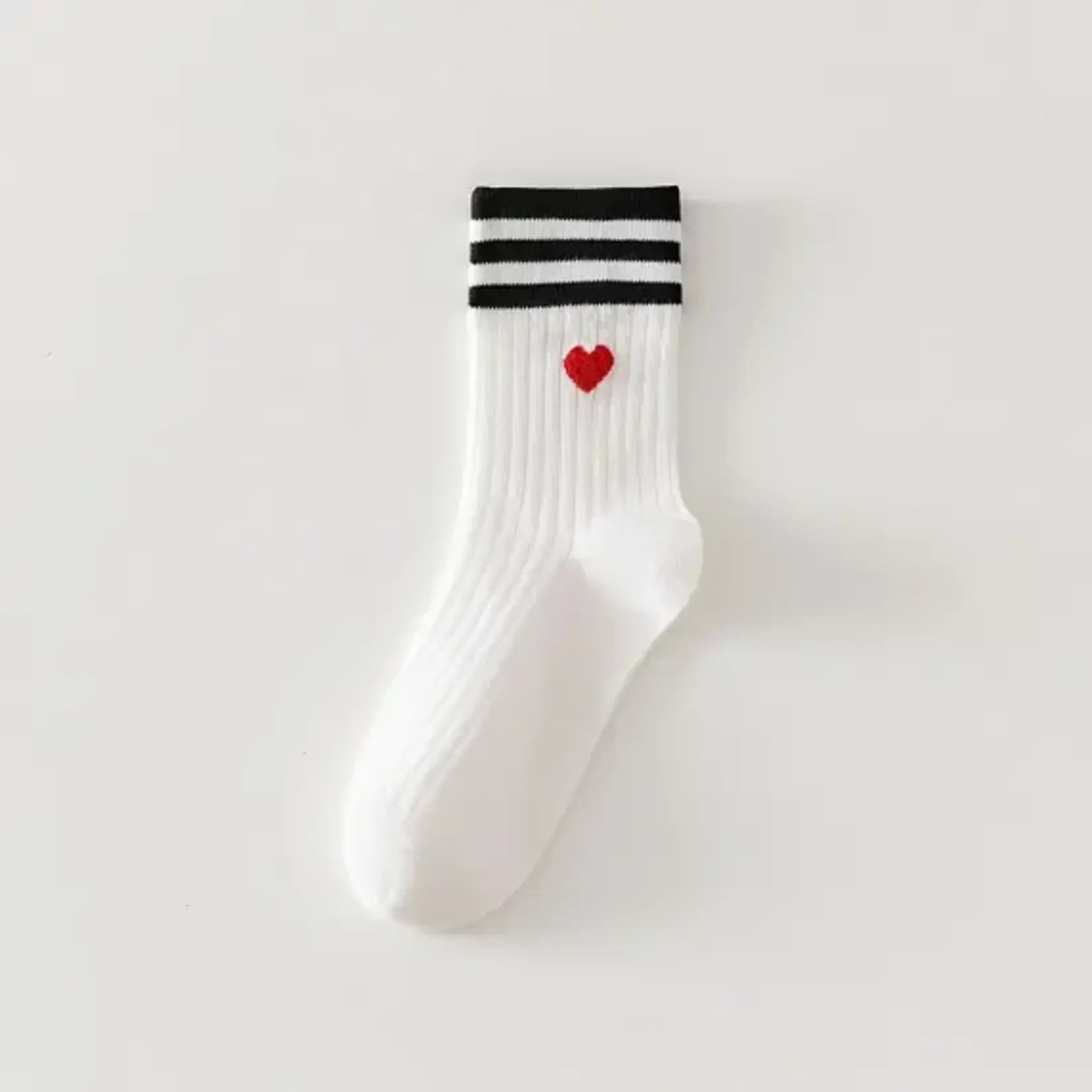 Accity AC Heart Stripe Sock
