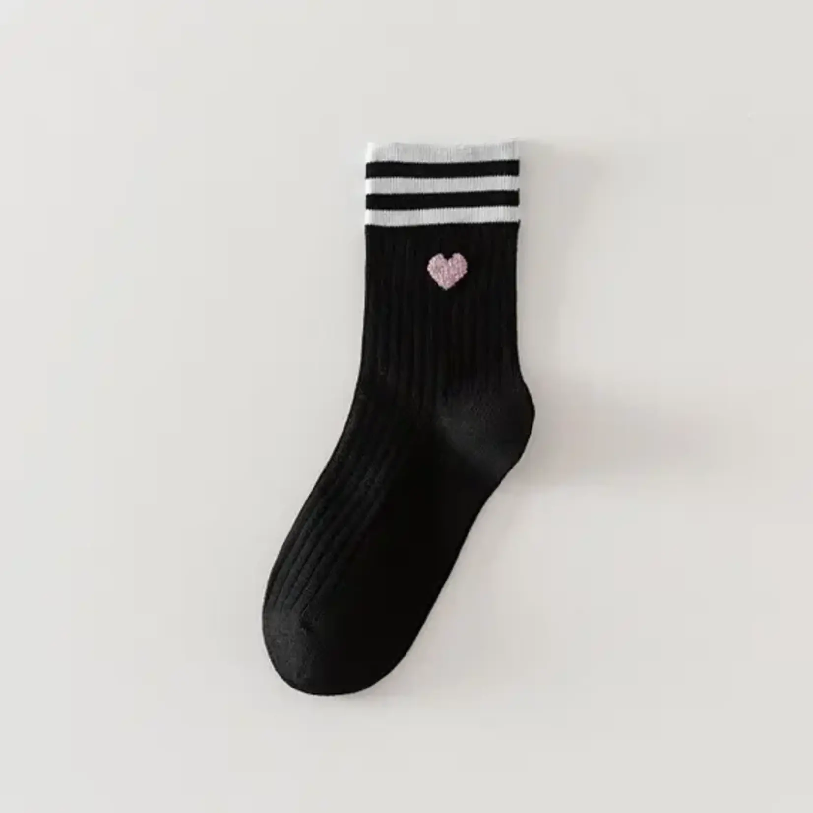 Accity AC Heart Stripe Sock