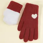 Accity Knit Heart Glove
