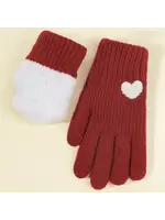 Accity Knit Heart Glove