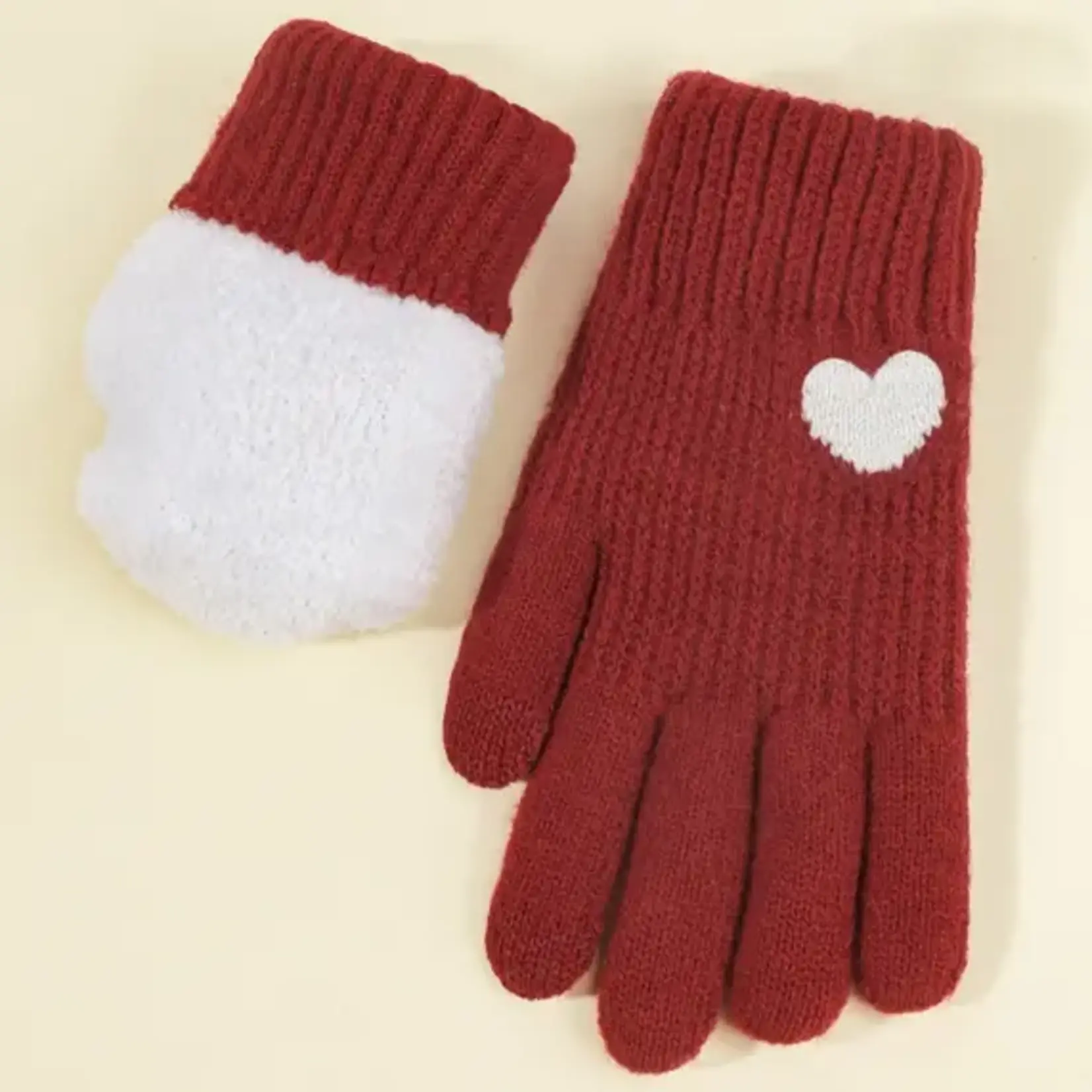 Accity AC Knit Heart Glove