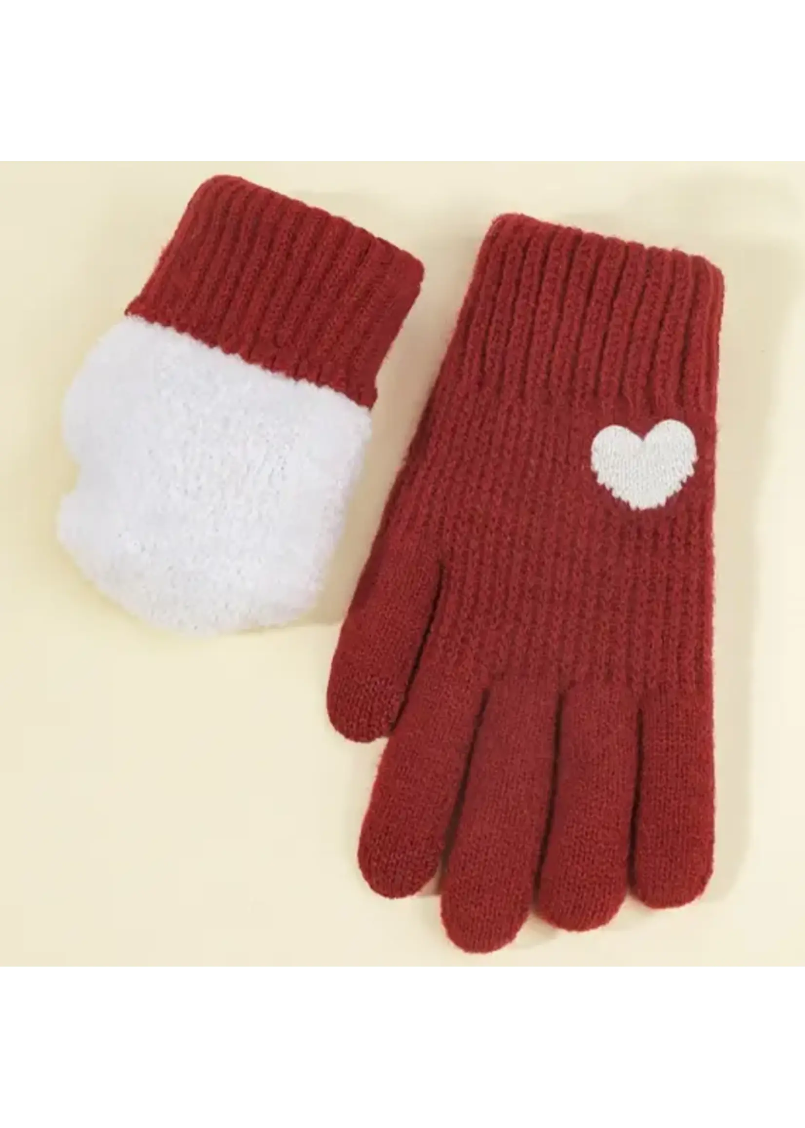 Accity AC Knit Heart Glove