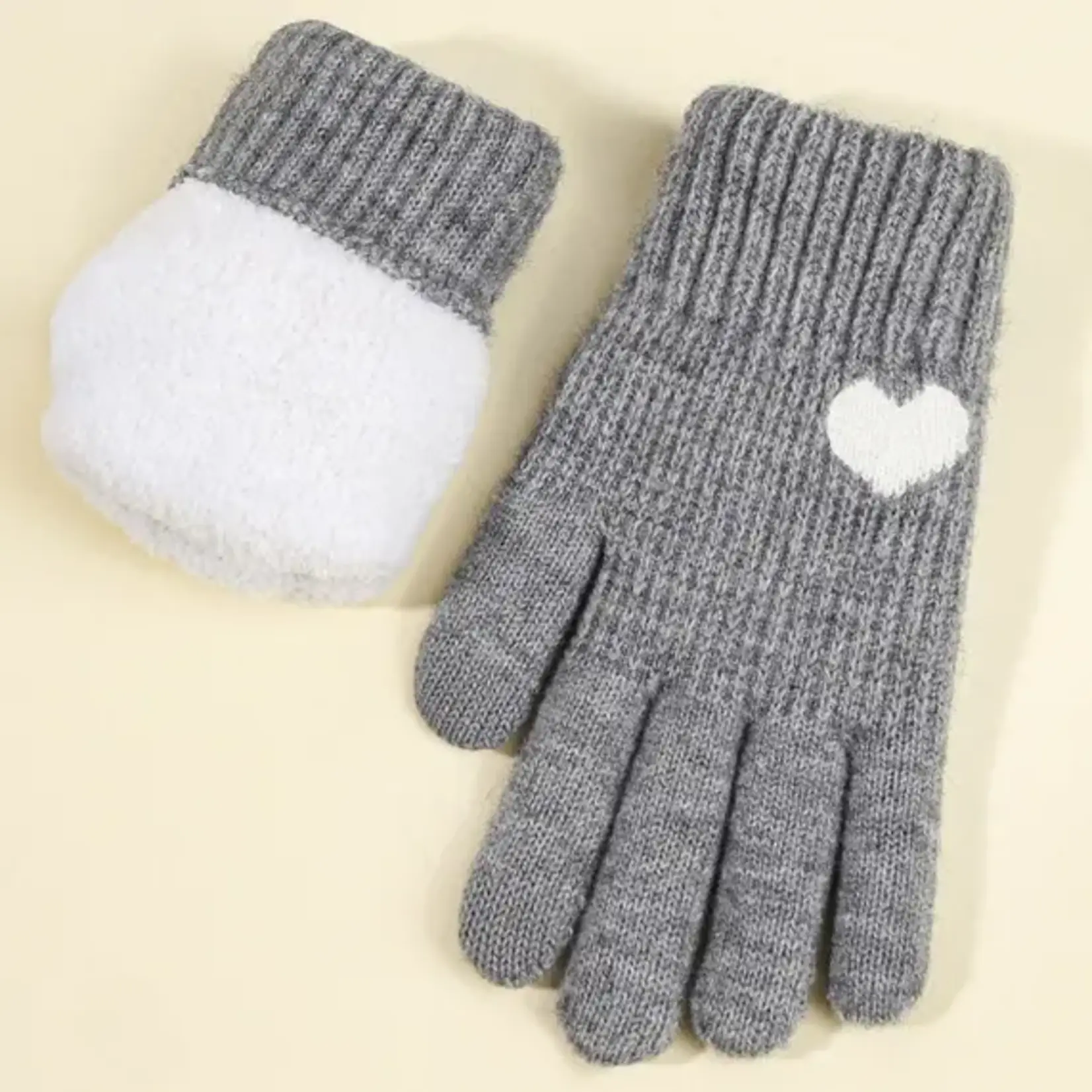 Accity AC Knit Heart Glove