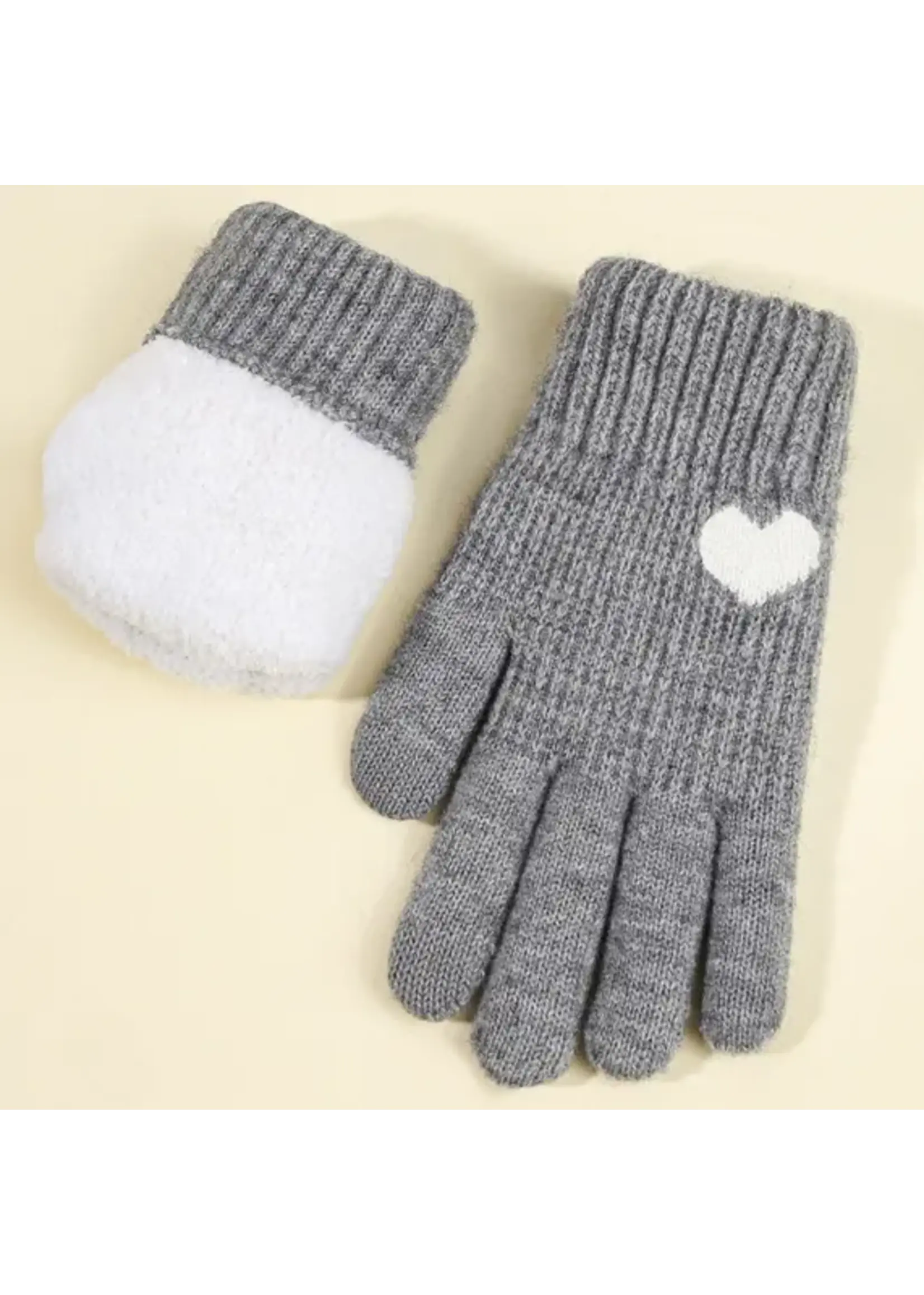 Accity AC Knit Heart Glove