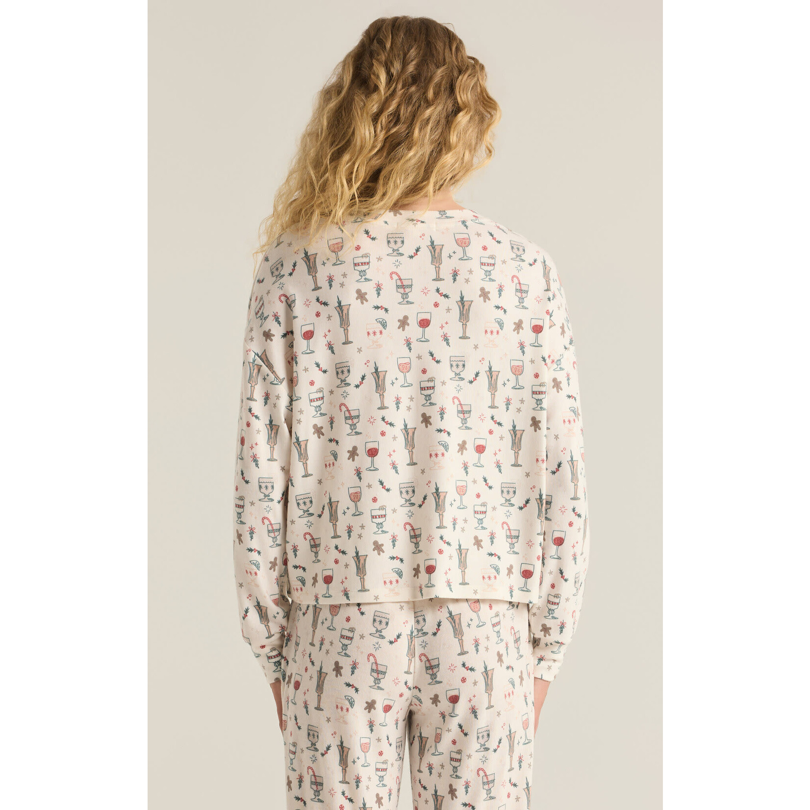 Z Supply ZS Holiday Spirits Long Sleeve