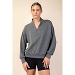 Rae Mode Scuba Half Zip Sweatshirt