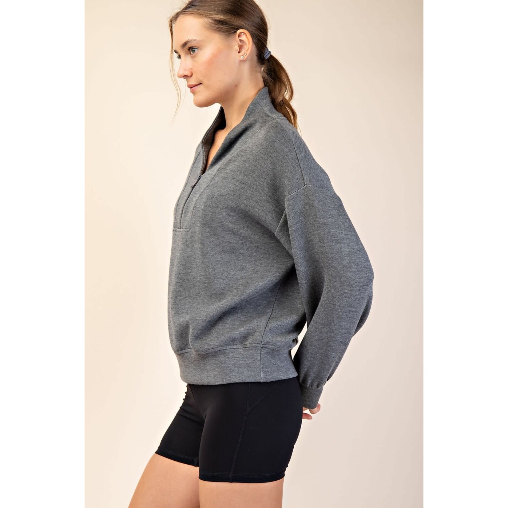 Rae Mode RM Scuba Half Zip Sweatshirt