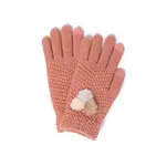 Textured Knit Touch Glove