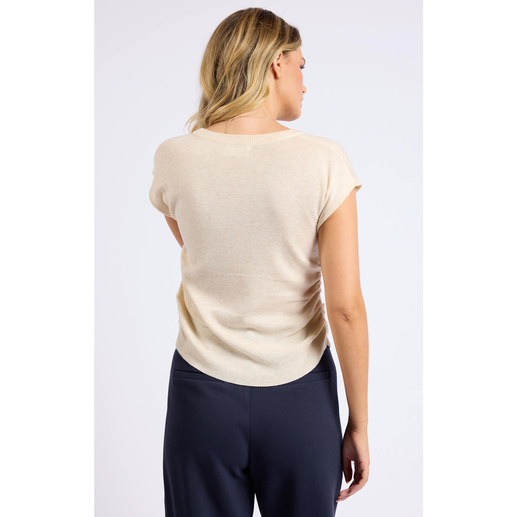 Sage The Label Jordan Side Ruched Sweater