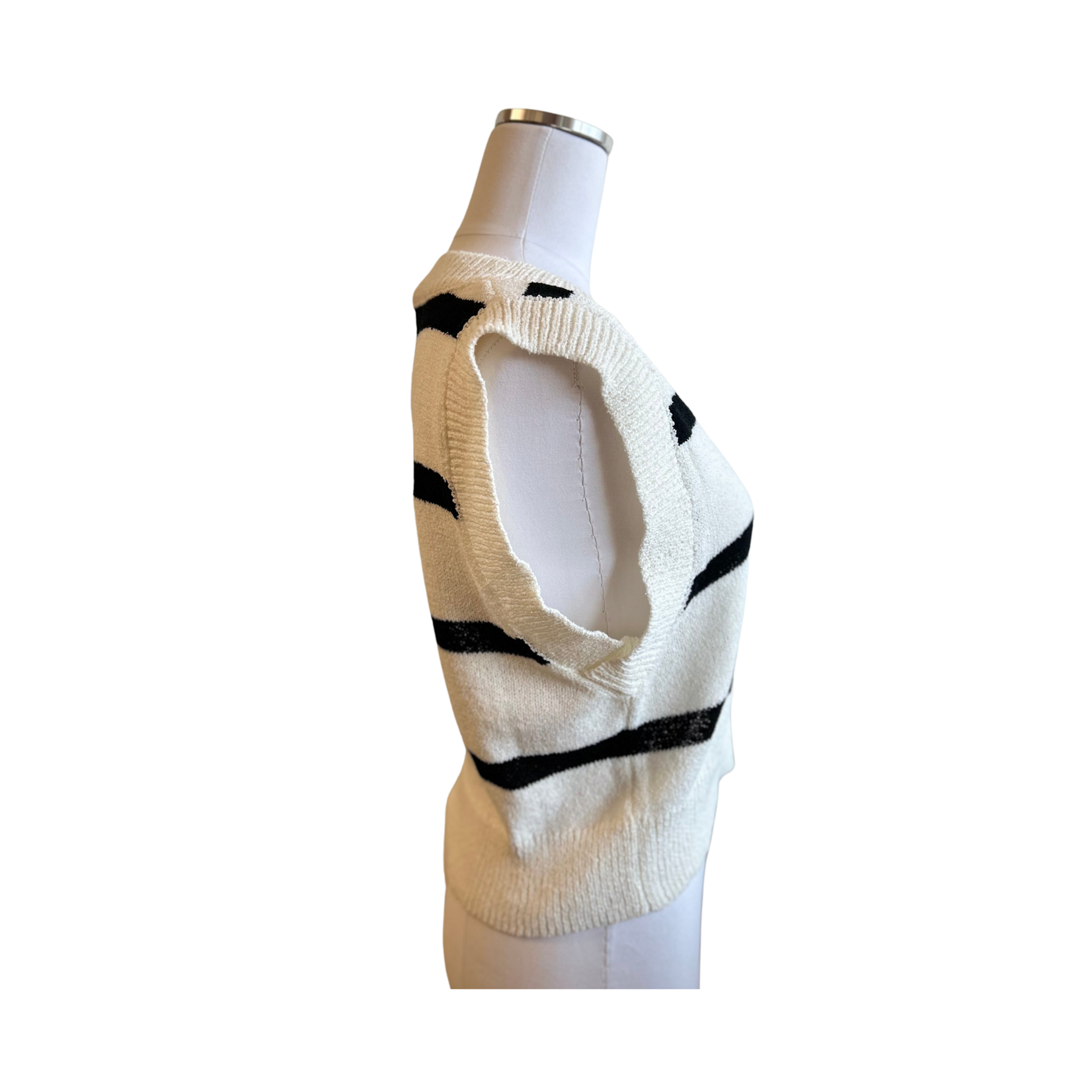 Hem & Thread  Stripe Sweater Vest