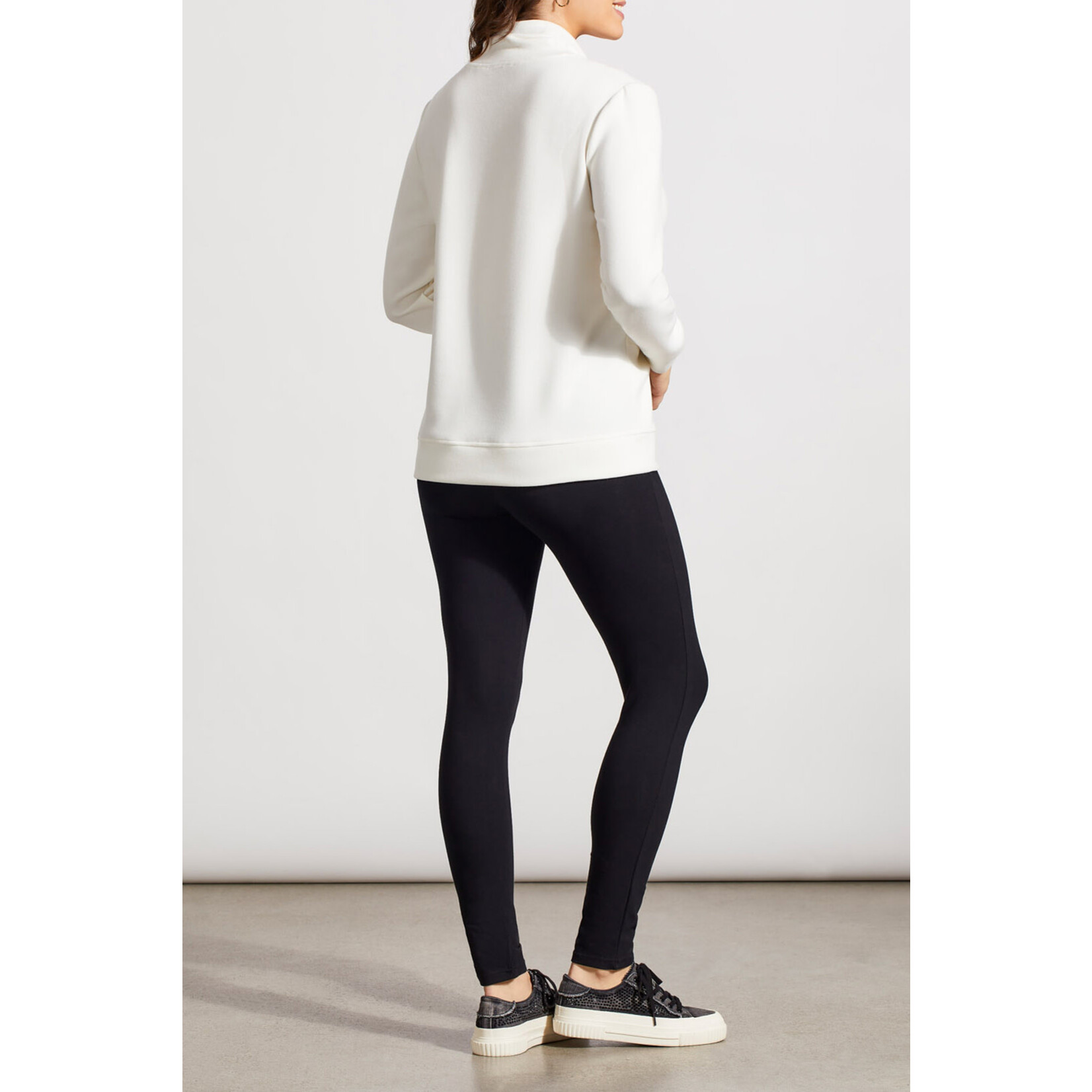 Tribal T Funnel Neck Top w/ Pockets