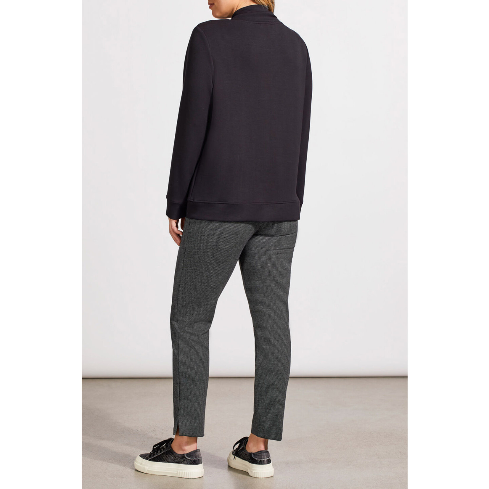 Tribal T Funnel Neck Top w/ Pockets