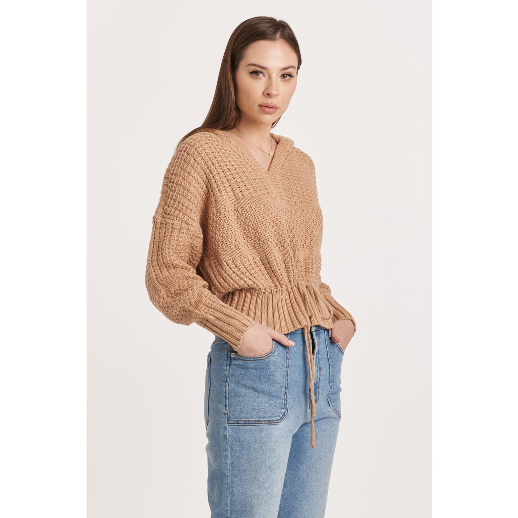 Another Love AL Bowie Crochet Top