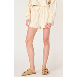 Dex Cream Patterned Lounge Short
