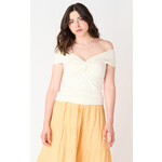Dex Off Shoulder Twist Top