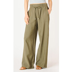 Dex Belted Wide Leg Olive Pant