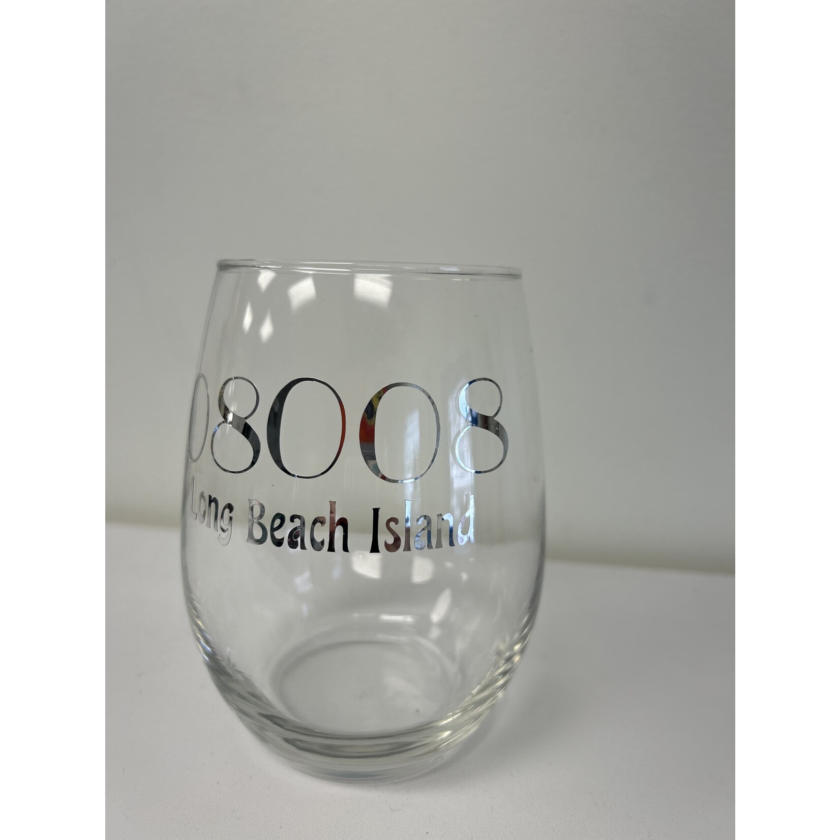 Lindsay Zip Code Wine Glass