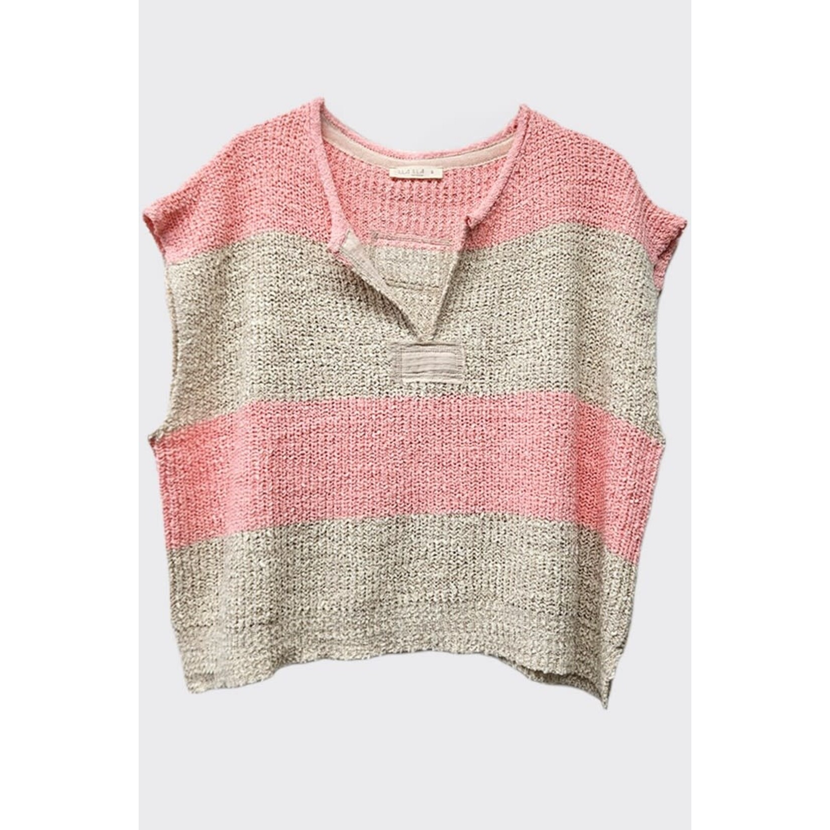 Illa Illa Illa Striped Sleeveless Sweater