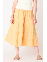 Dex Apricot Tiered Skirt