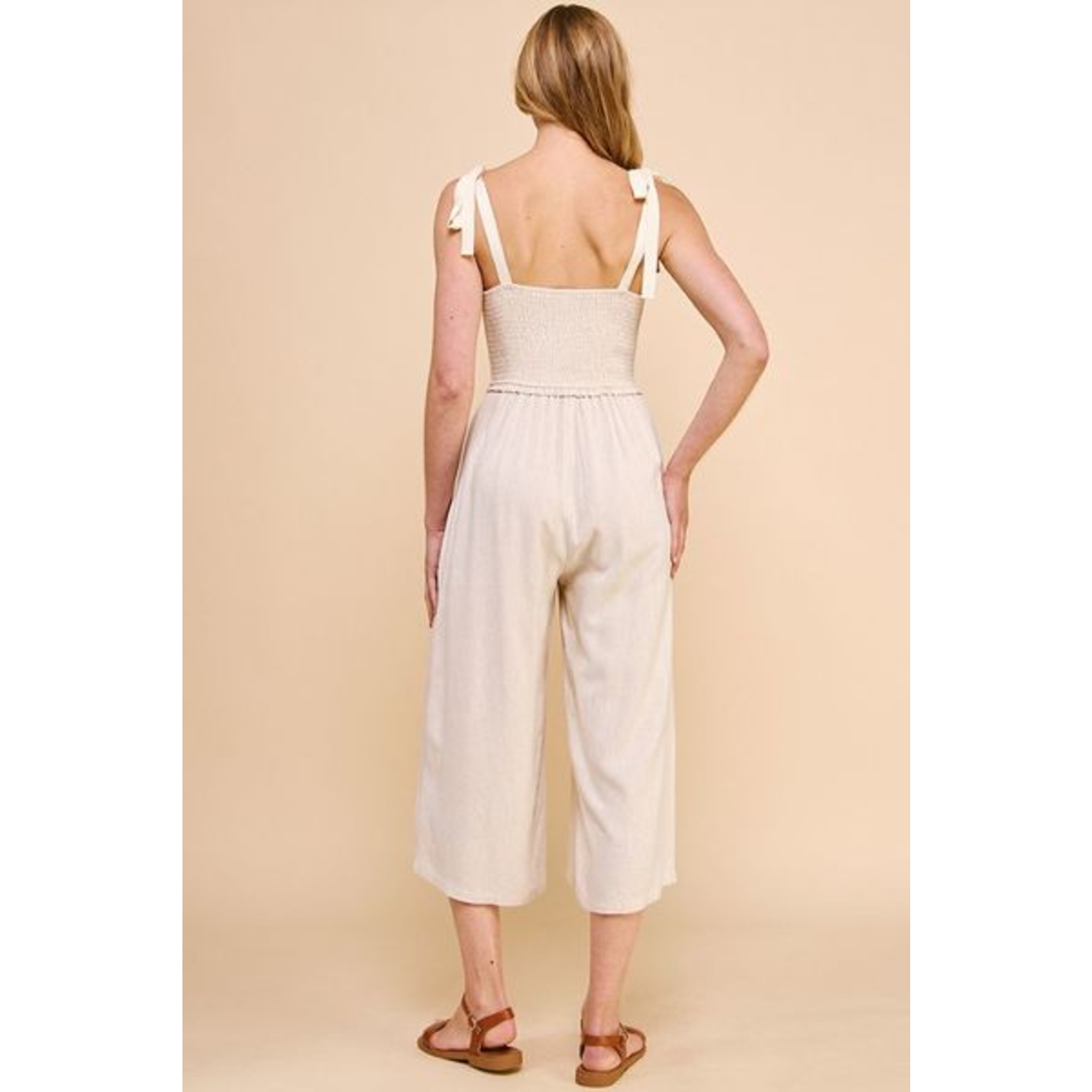 Allie Rose AR Natural Jumpsuit