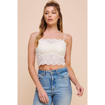 Allie Rose Scallop Lace Bralette