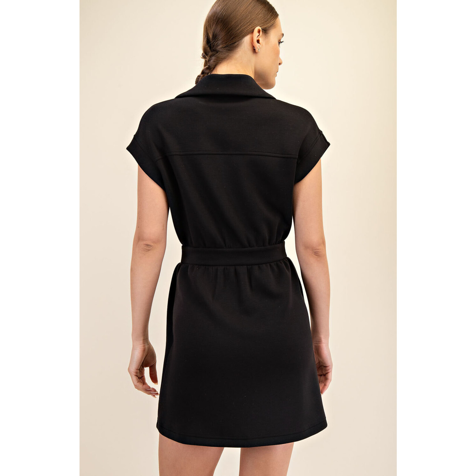 Rae Mode RM Scuba Half Zip Dress