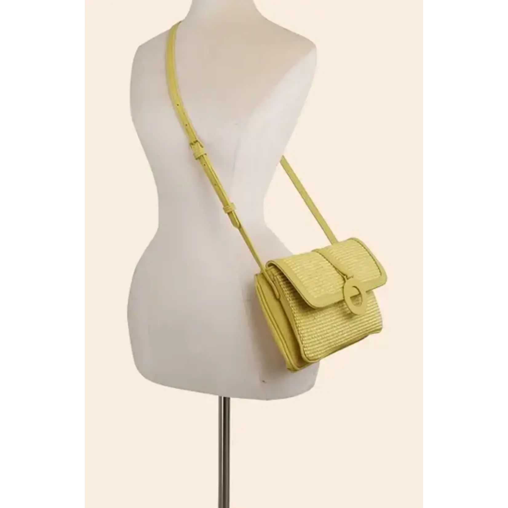 Anarchy Street AS Straw Crossbody Bag