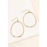 Anarchy Street Round Thin Hoop