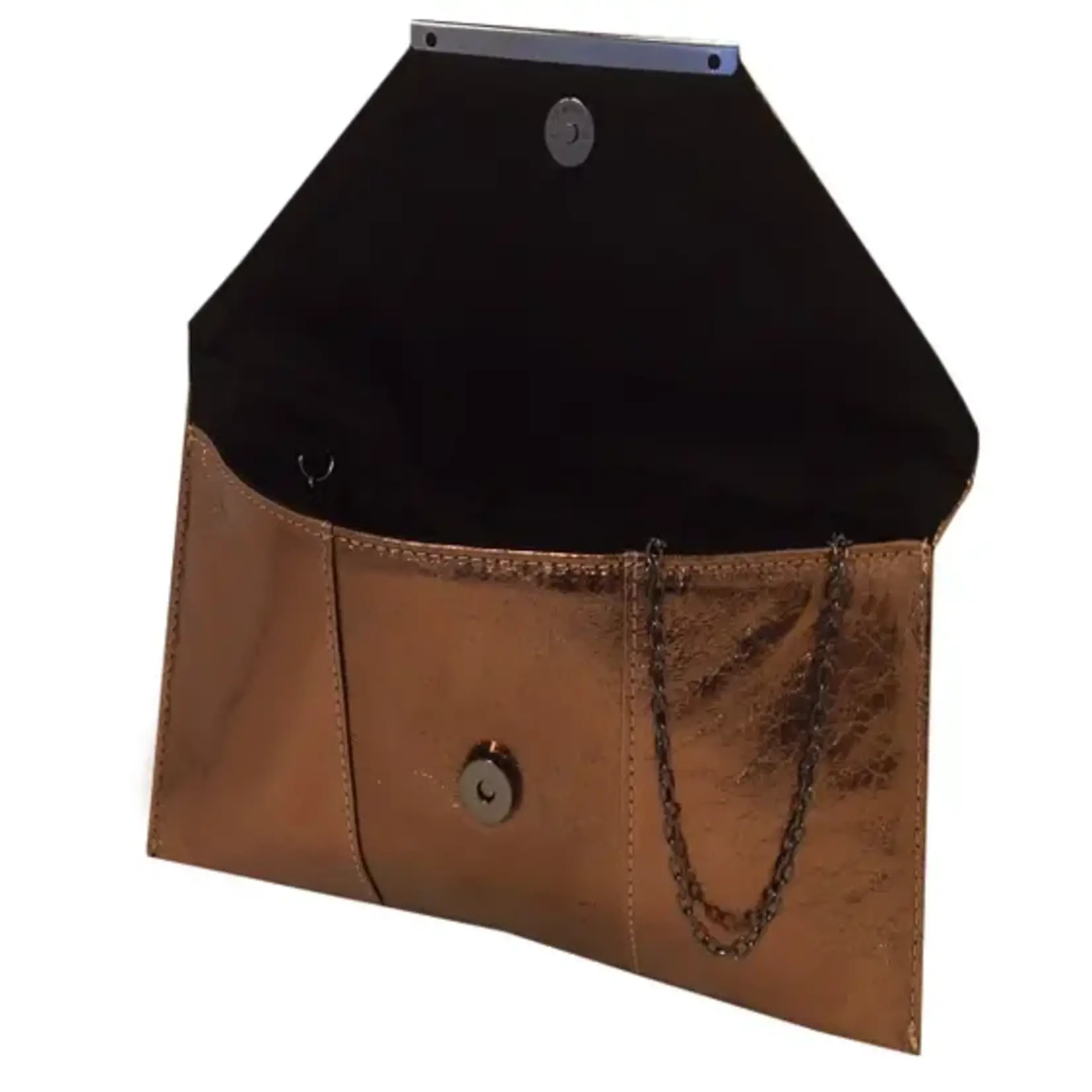 JNB Metallic Evening Clutch