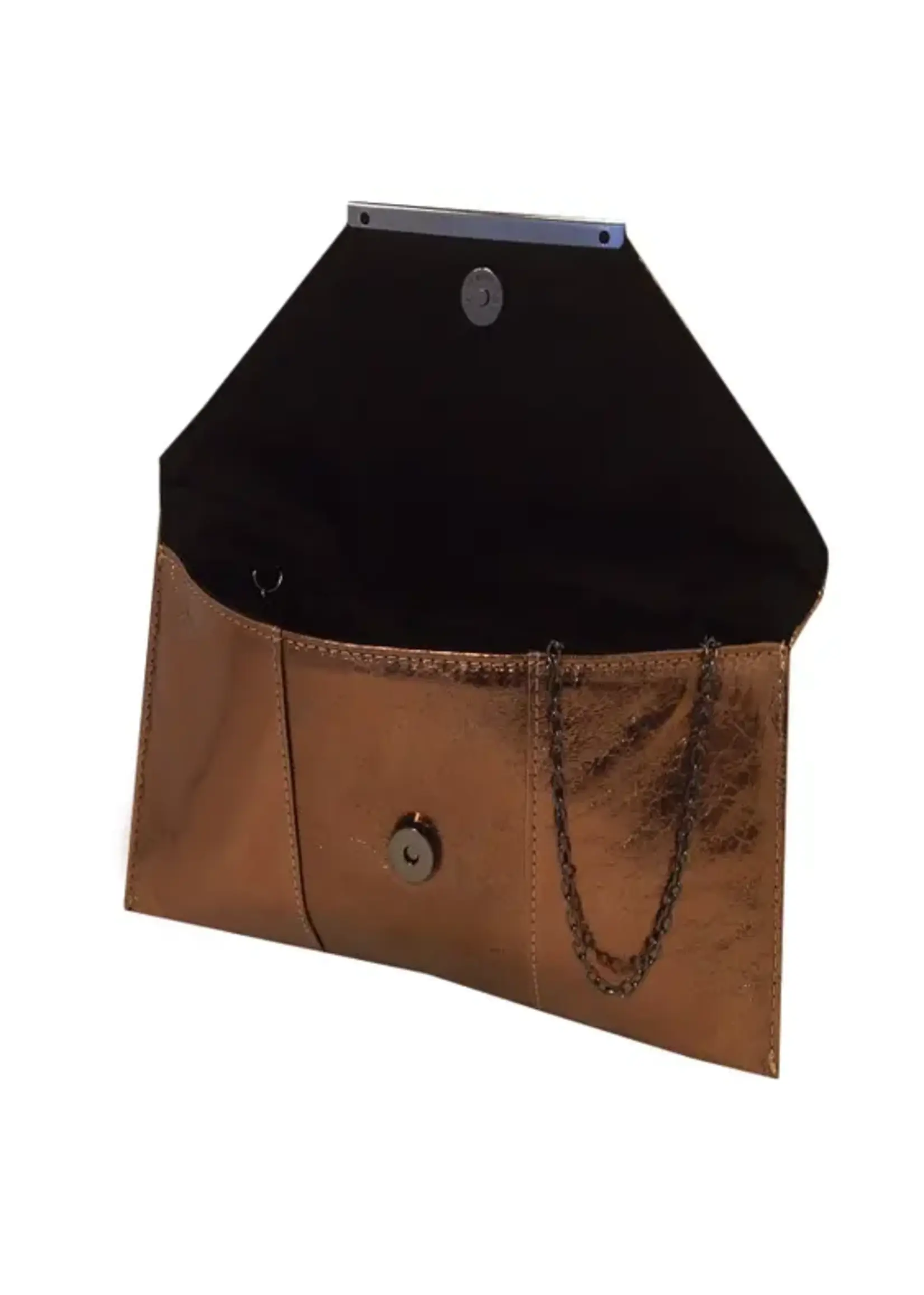 JNB Metallic Evening Clutch