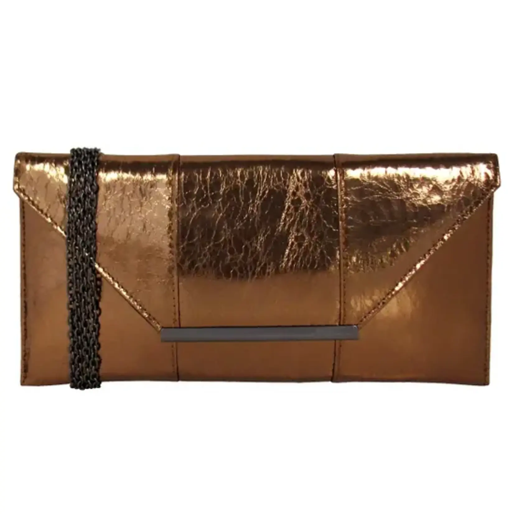 JNB Metallic Evening Clutch