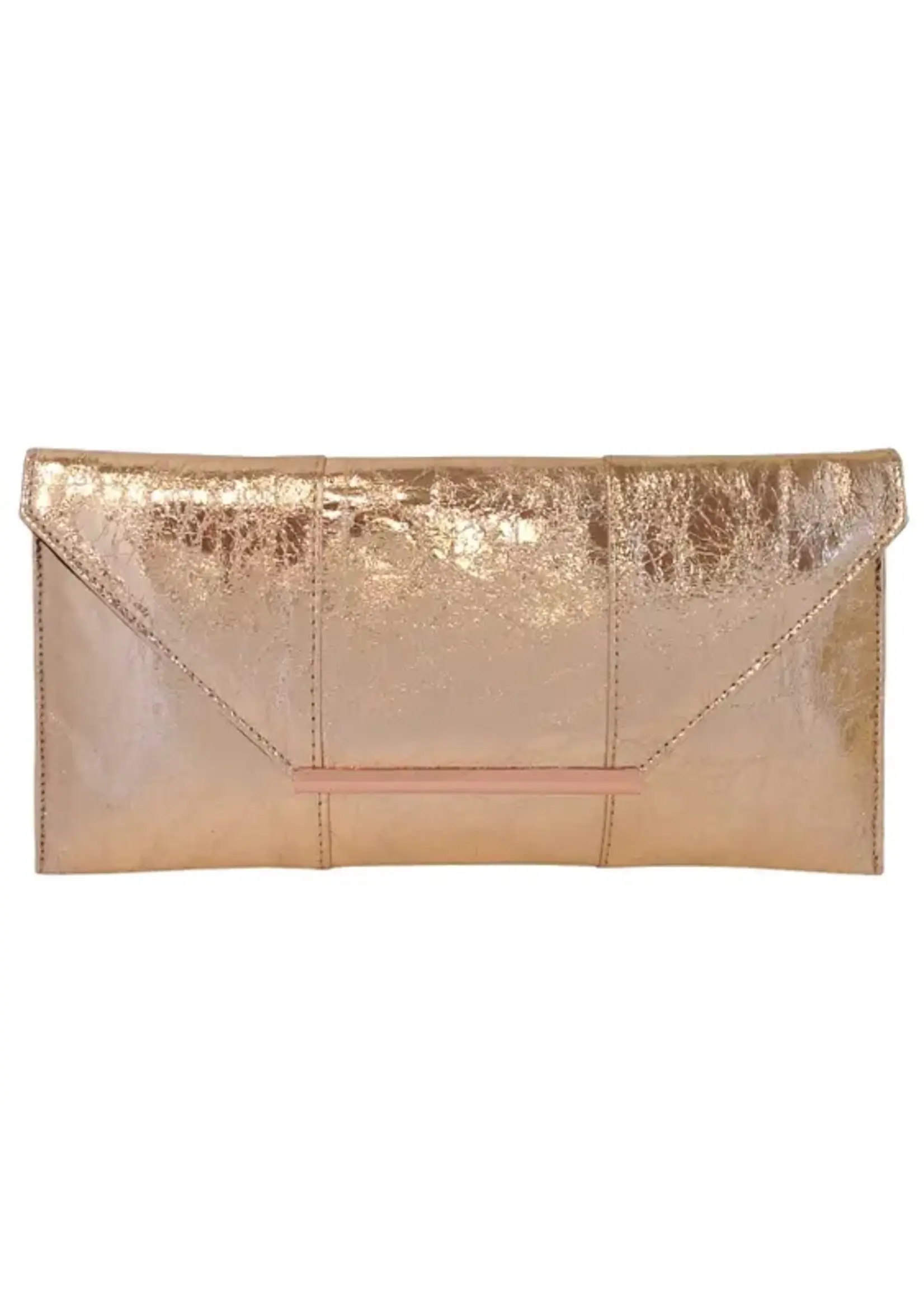 JNB Metallic Evening Clutch