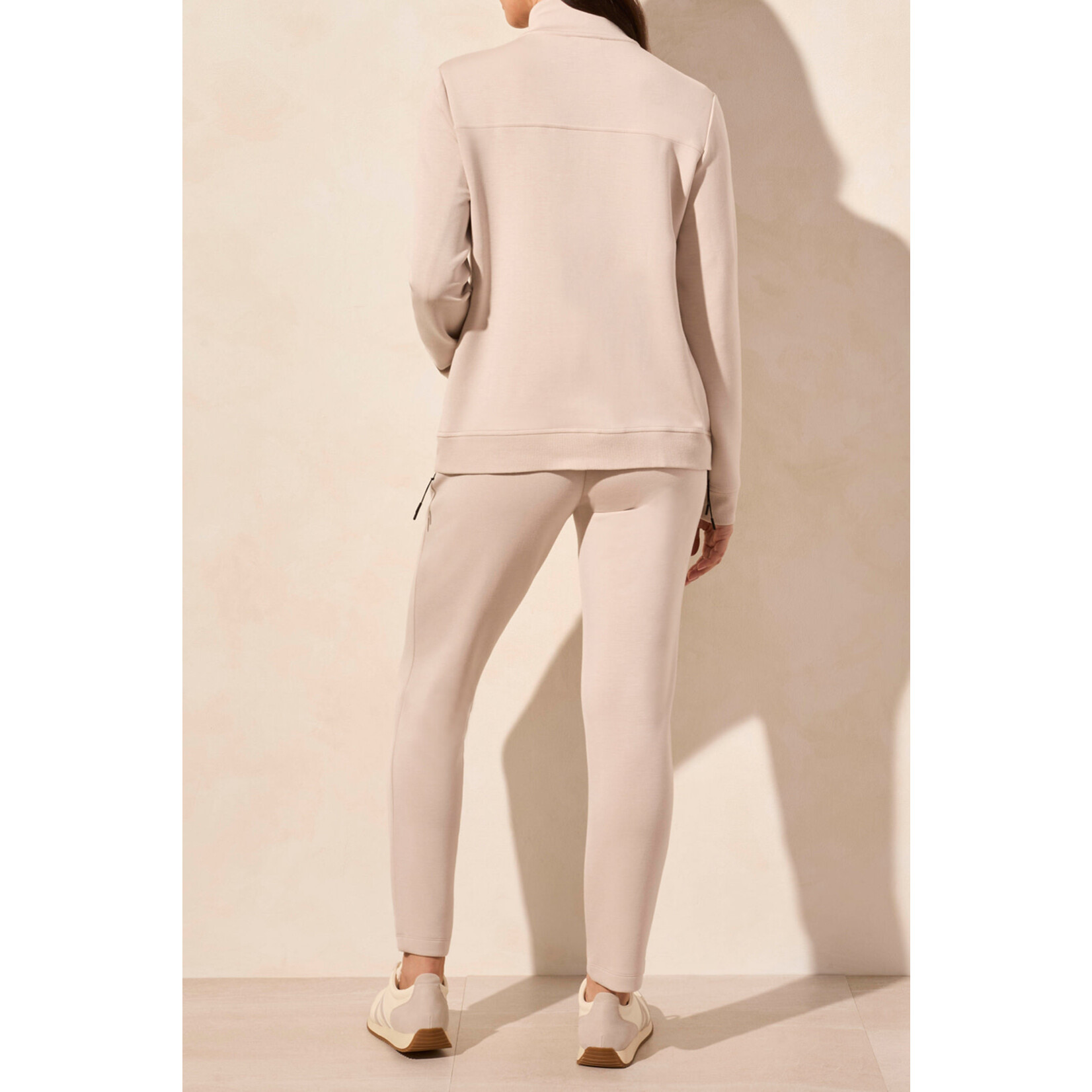 Tribal T Mock Neck Suba Zip up