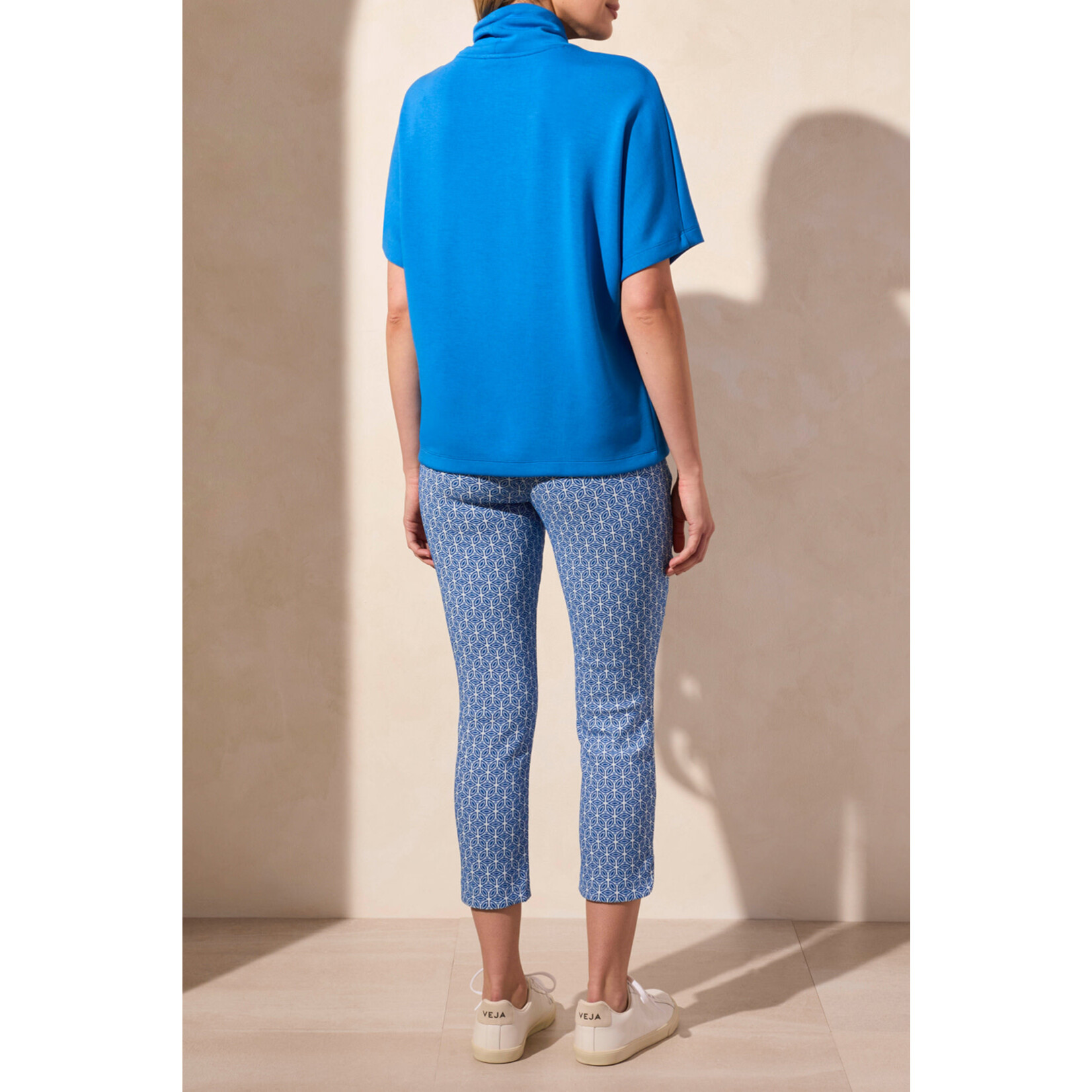 Tribal T Funnel Drawcord Top