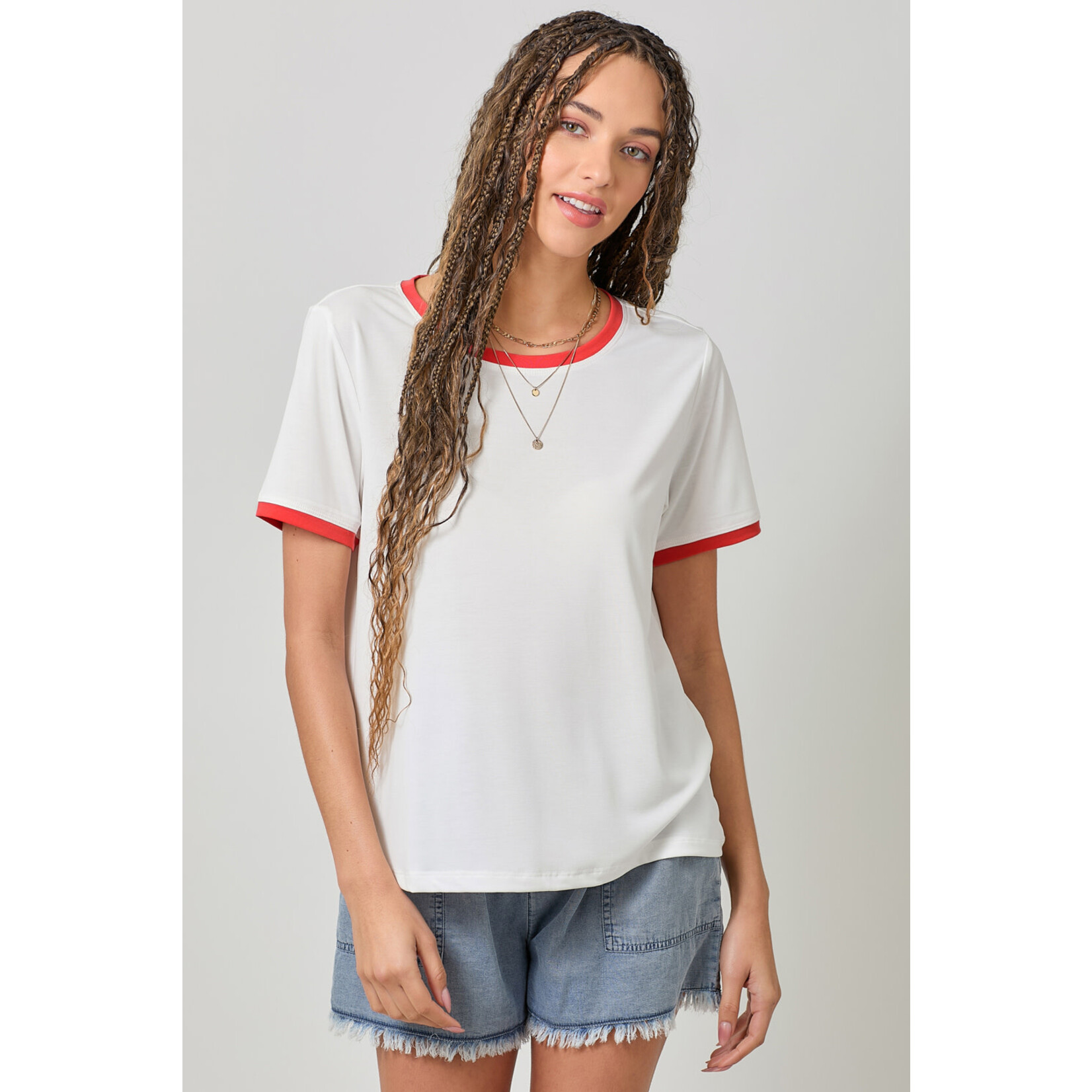 Mystree Mys Contrast Soft Tee
