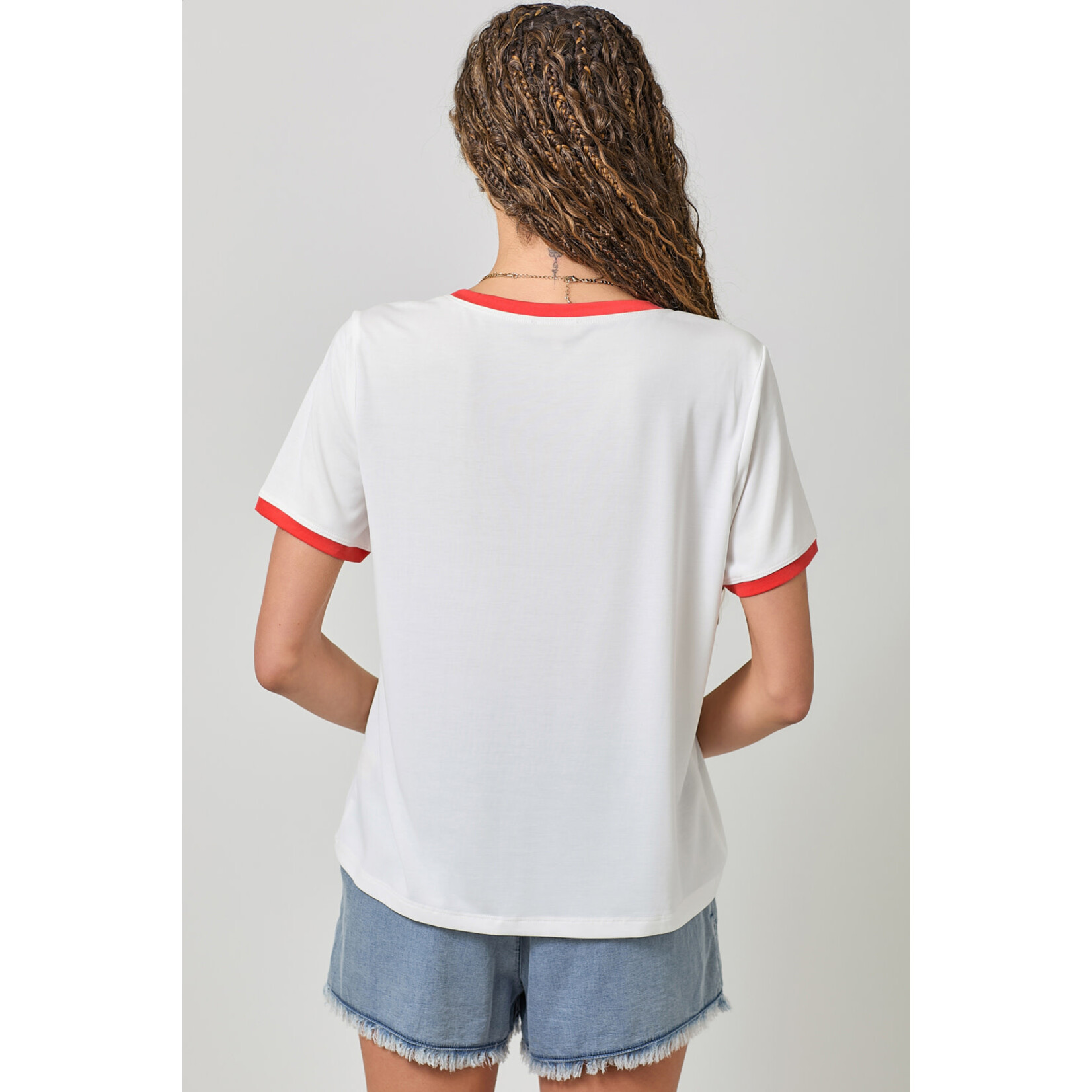 Mystree Mys Contrast Soft Tee
