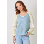 Mystree Raglan Crochet Sweater