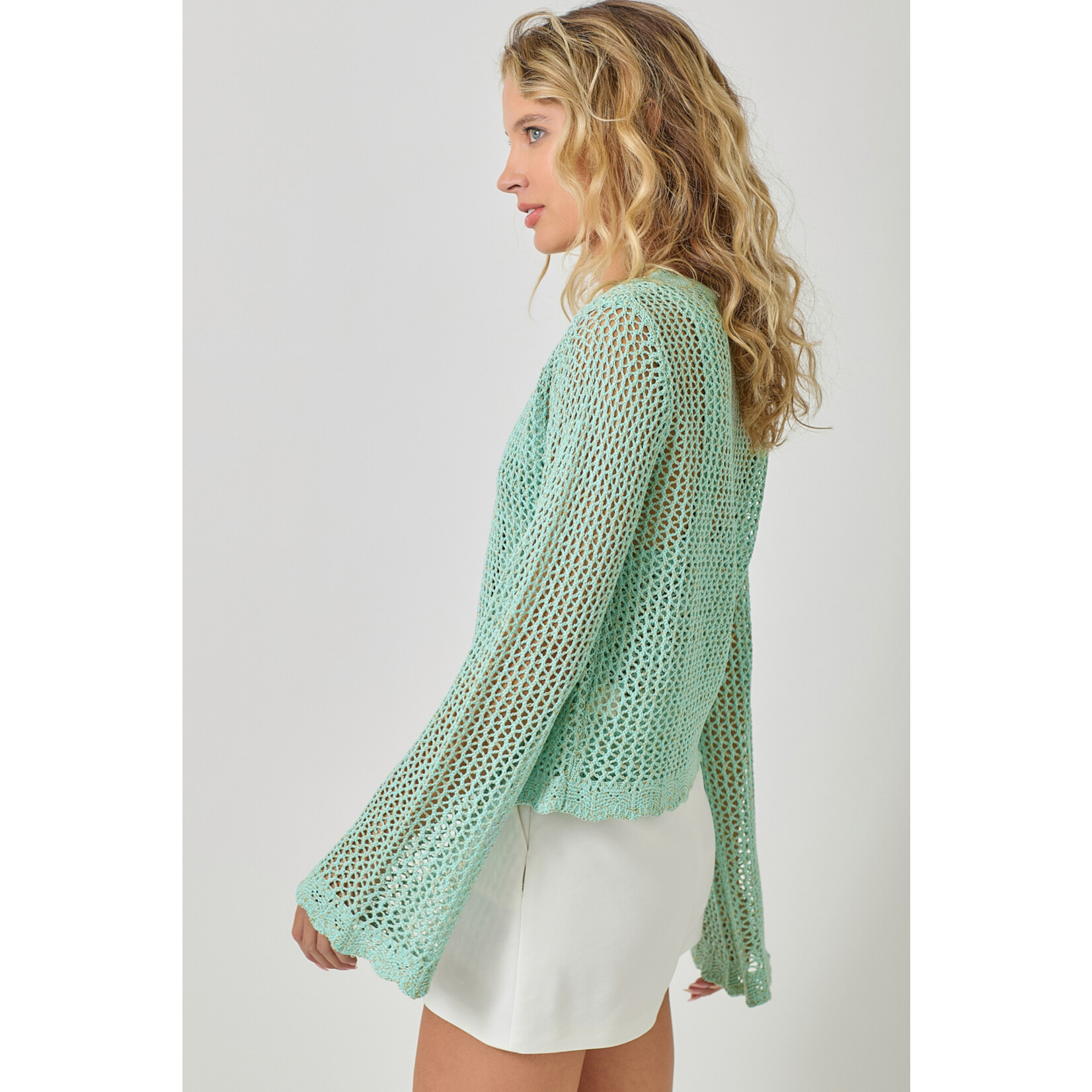 Mystree Mst Crochet Cardi