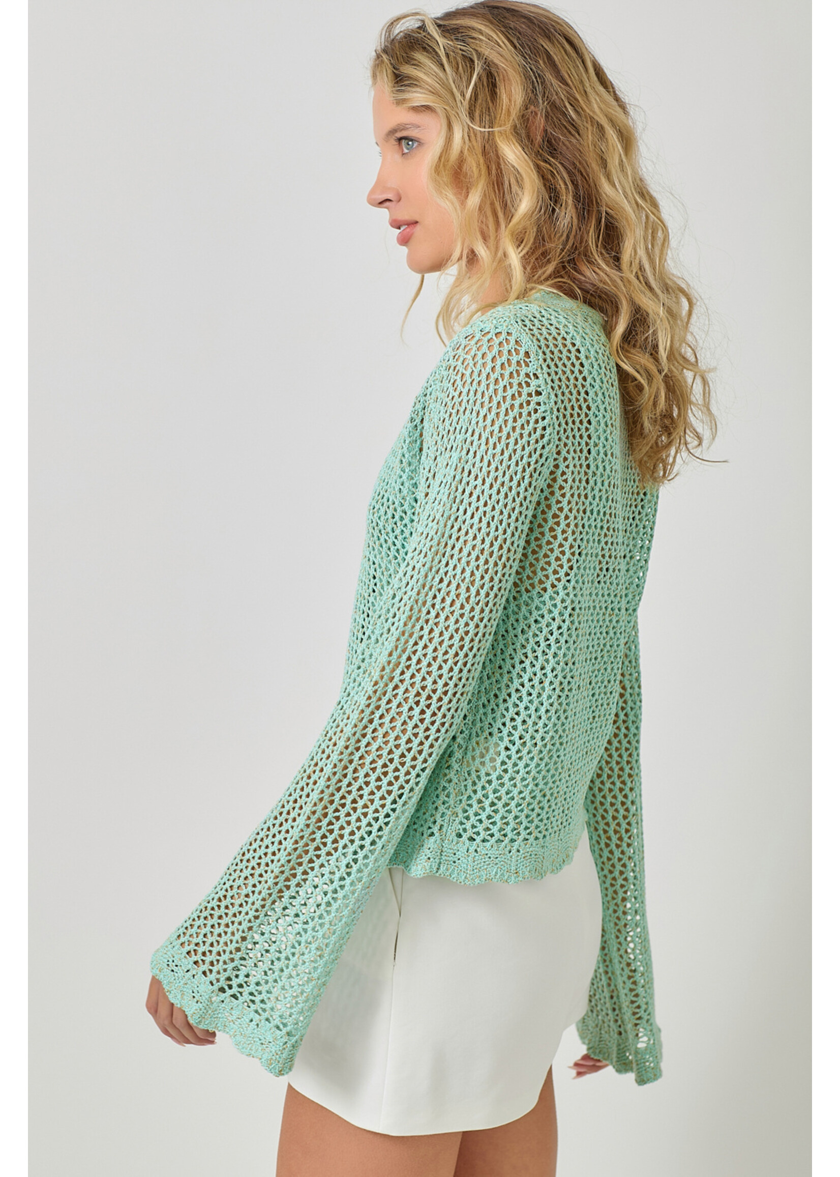 Mystree Mst Crochet Cardi