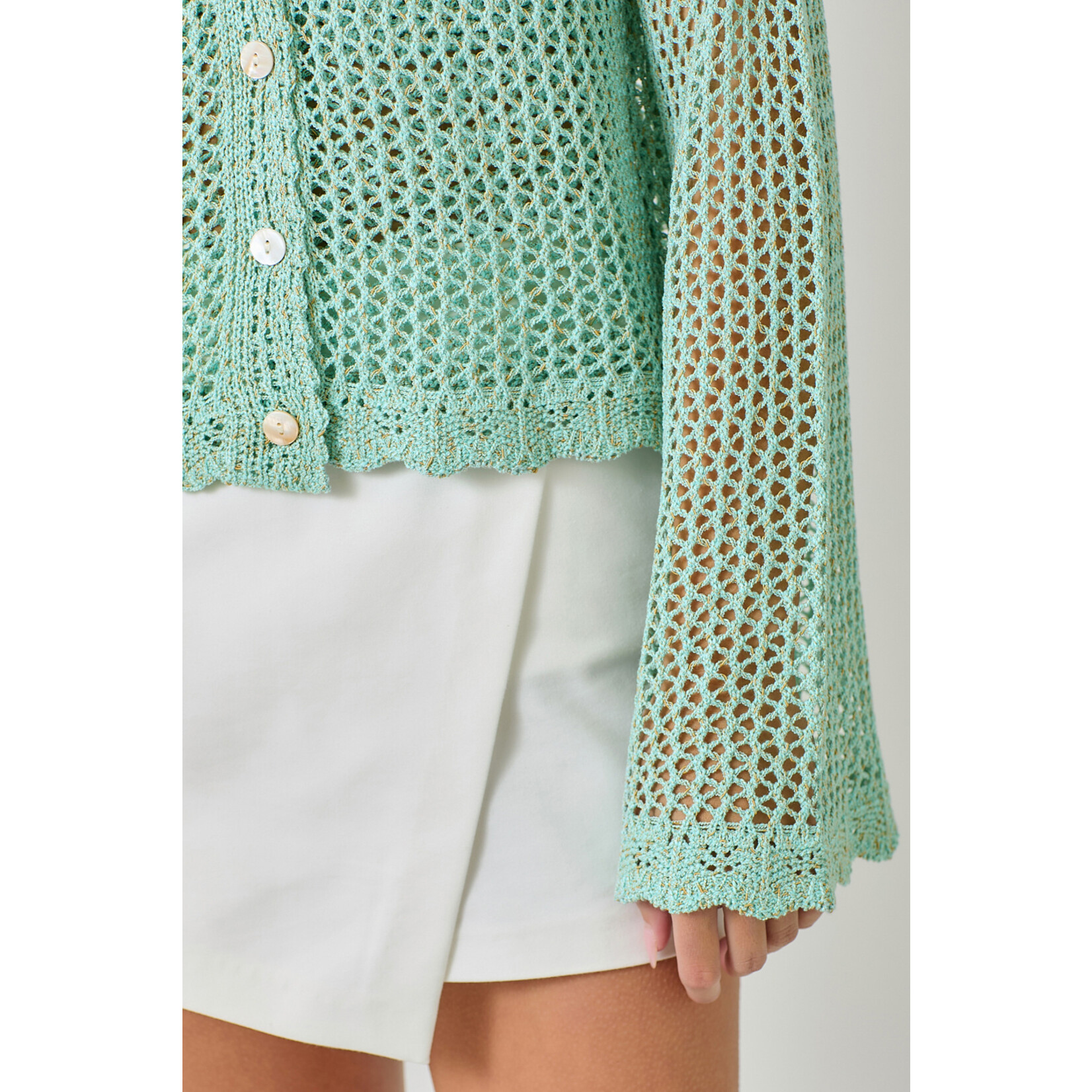 Mystree Mst Crochet Cardi