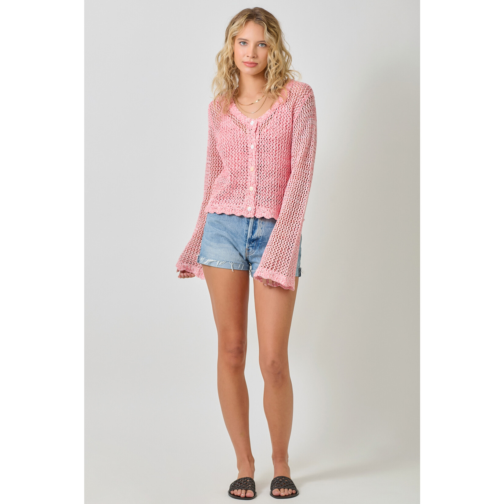 Mystree Mst Crochet Cardi