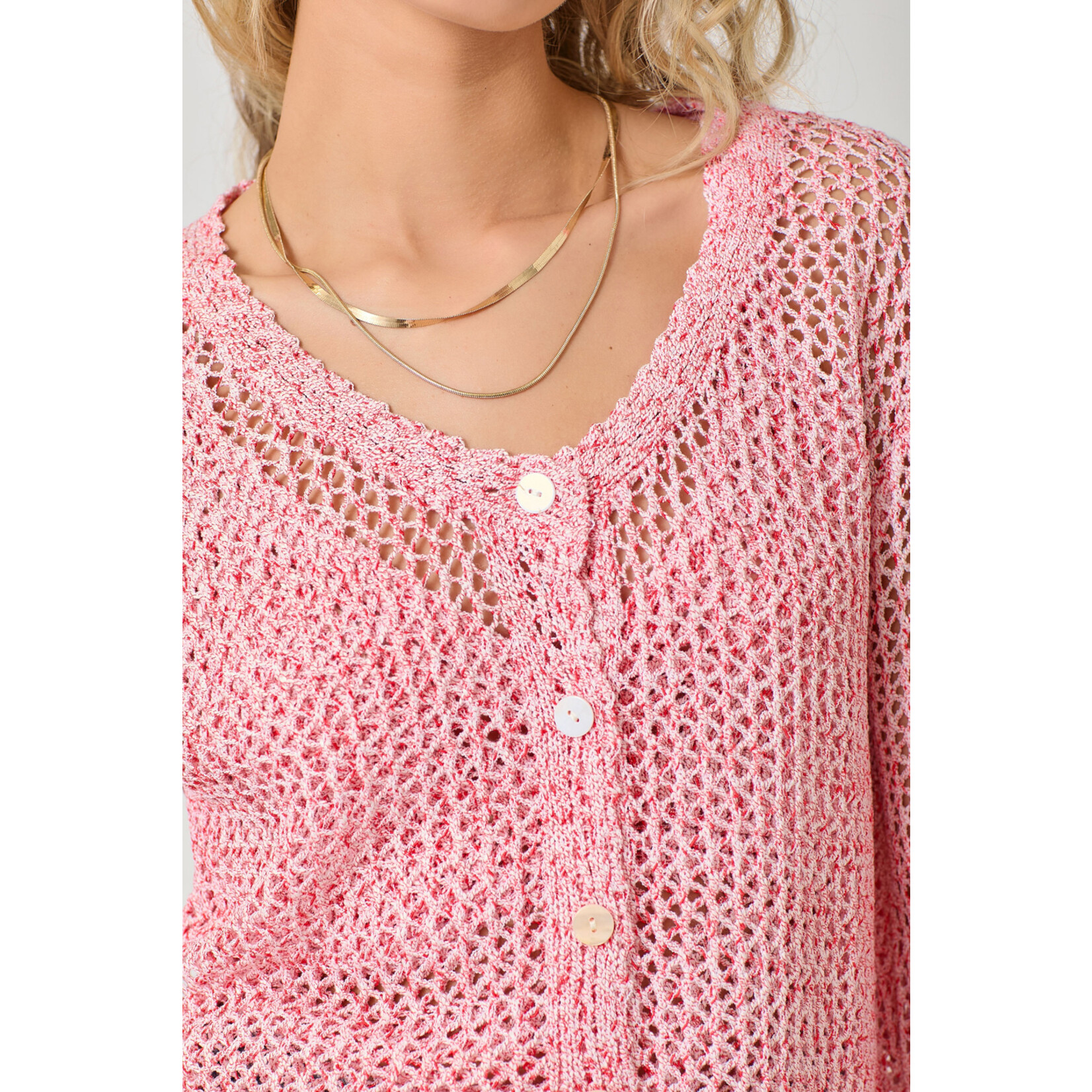 Mystree Mst Crochet Cardi