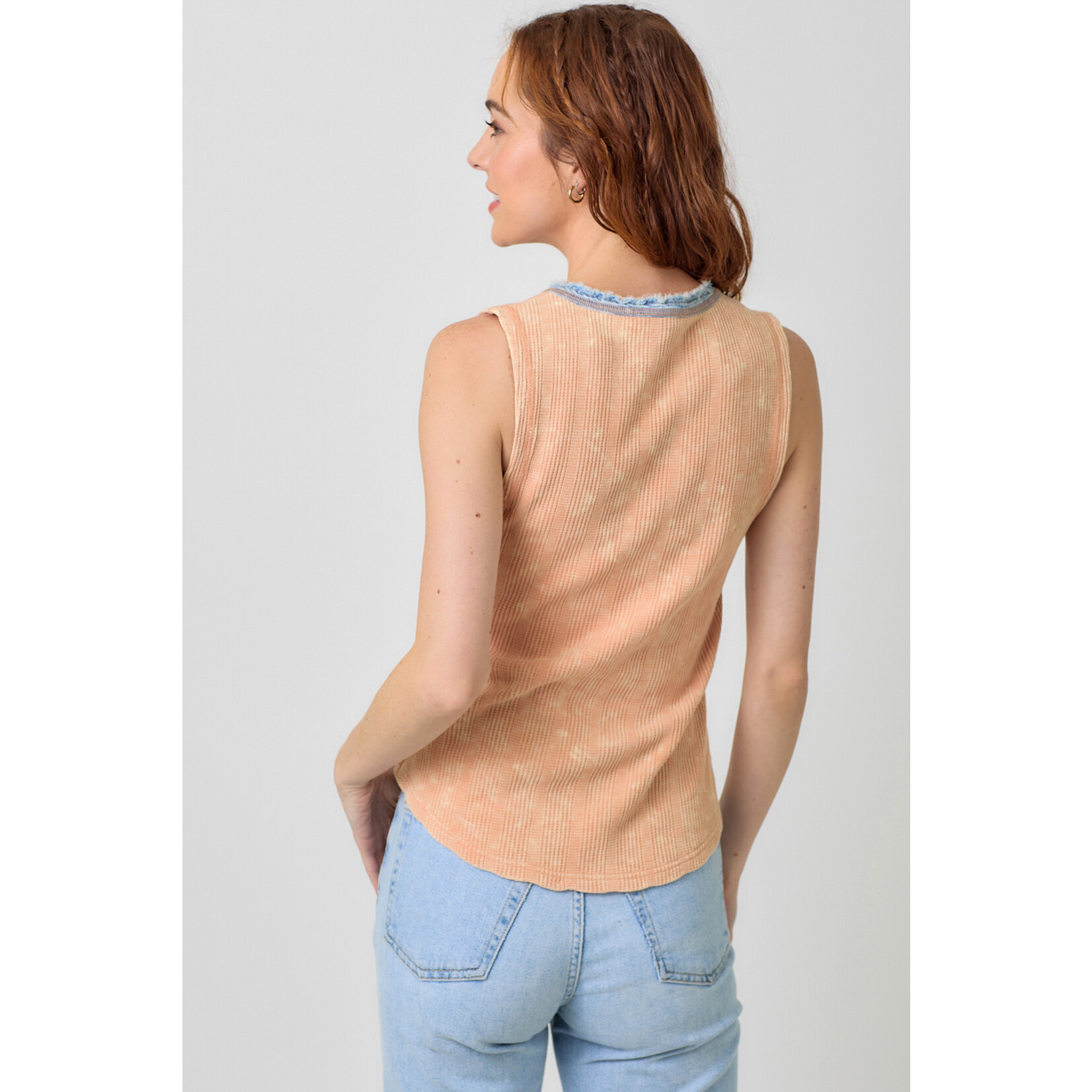 Mystree Mys Washed Thermal Tank