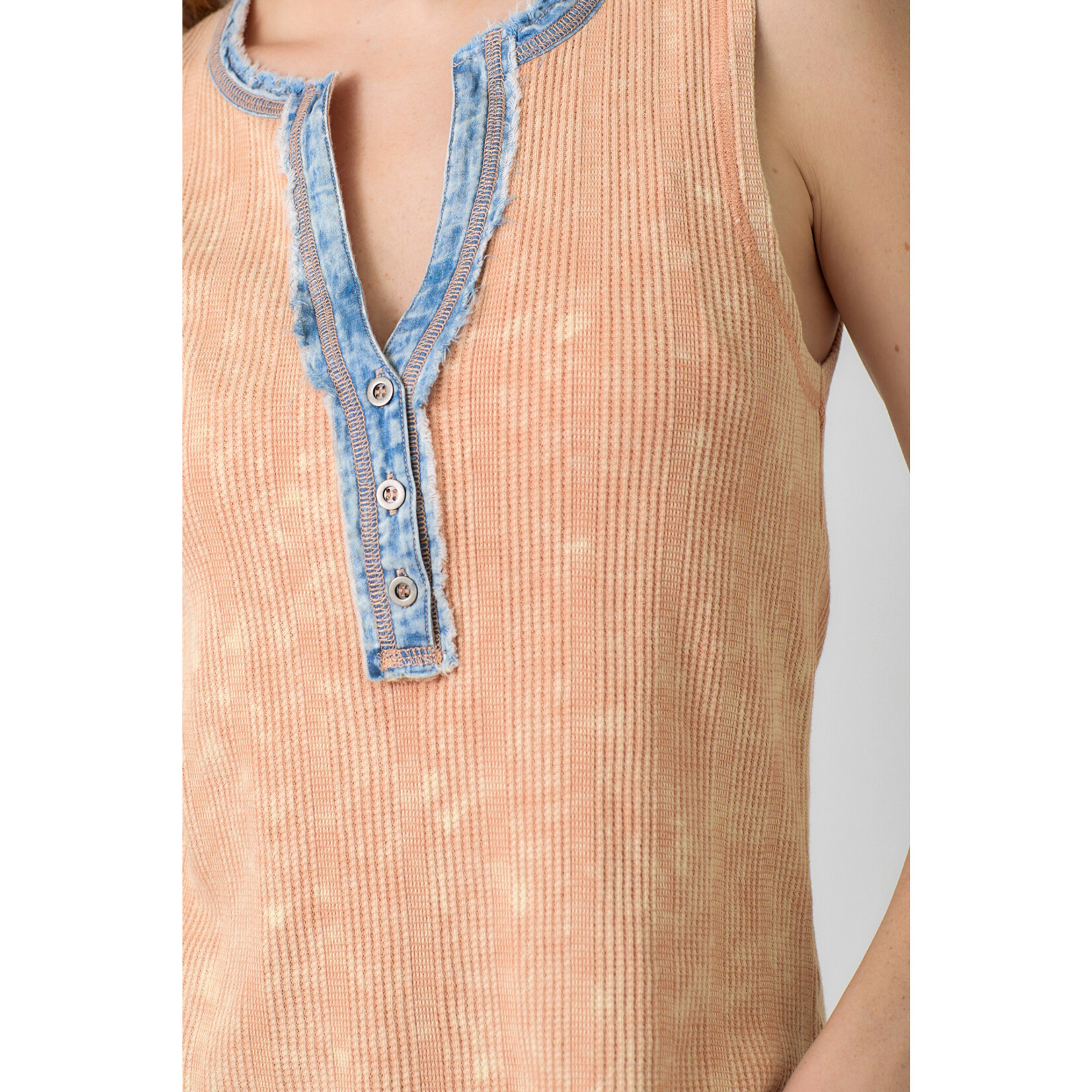 Mystree Mys Washed Thermal Tank
