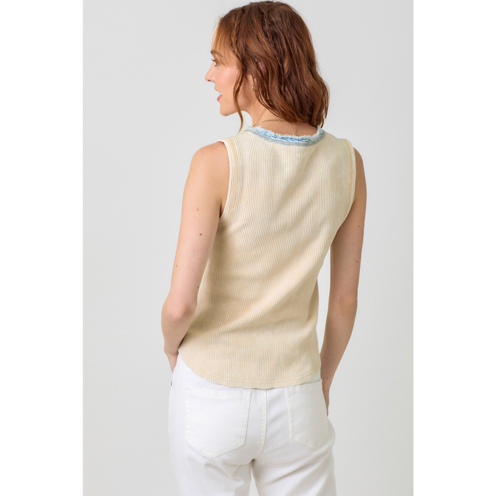 Mystree Mys Washed Thermal Tank