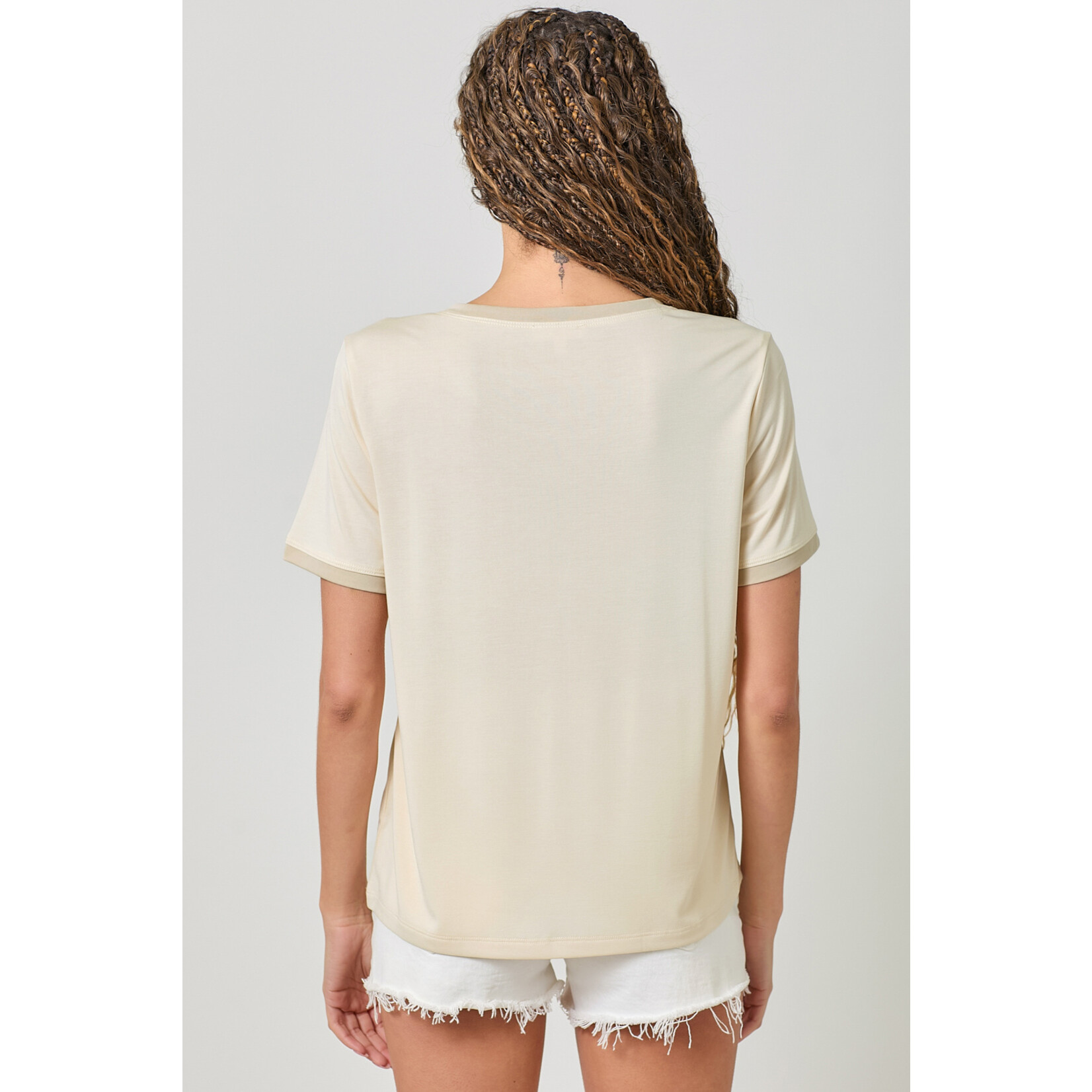 Mystree Mys Contrast Soft Tee