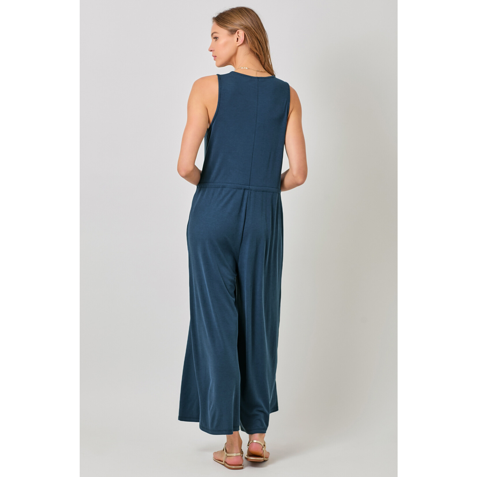 Mystree Myst Surplice Jumpsuit